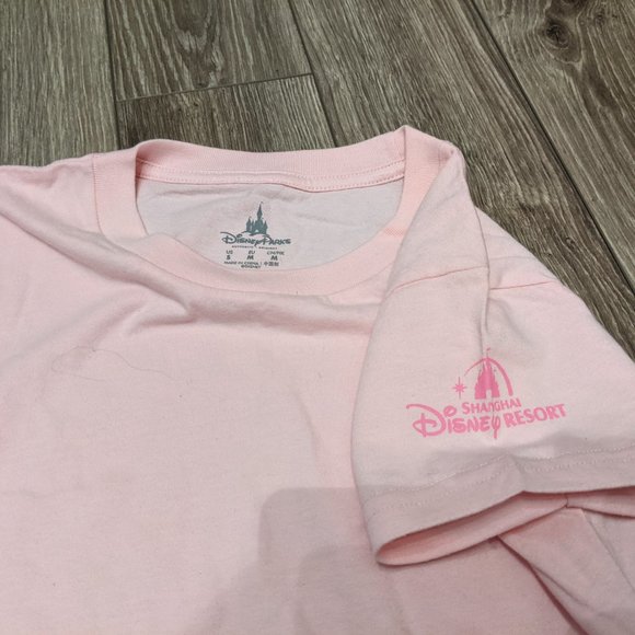 EUC (S) - MINNIE Short Sleeve Tee w/ Flocking - Picture 2 of 3